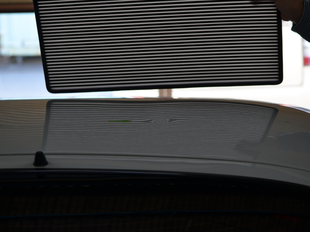 RX-7 ルーフ デントリペア（へこみ修理）