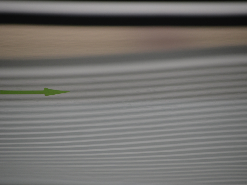 RX-7 ルーフ デントリペア（へこみ修理）