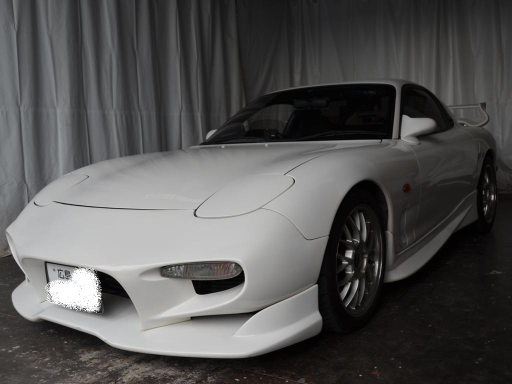 RX-7 ルーフ デントリペア（へこみ修理）