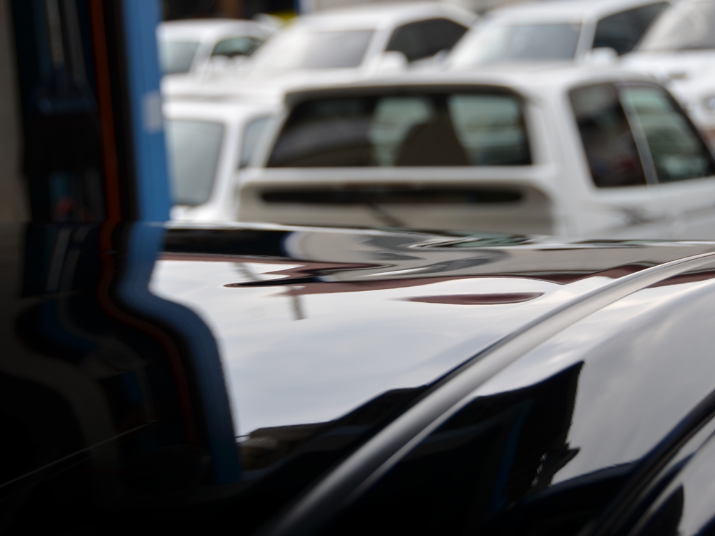 落雪によるルーフのへこみ修理もTRUSTデントリペア