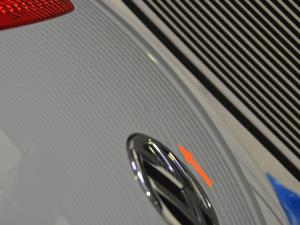 ートルのバックドアをTRUSTデントリペア（へこみ修理）