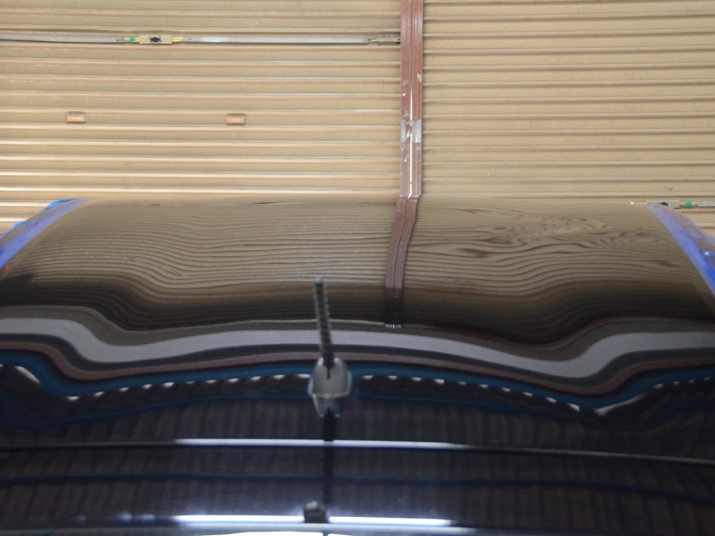 落雪によるルーフのへこみ修理もTRUSTデントリペア