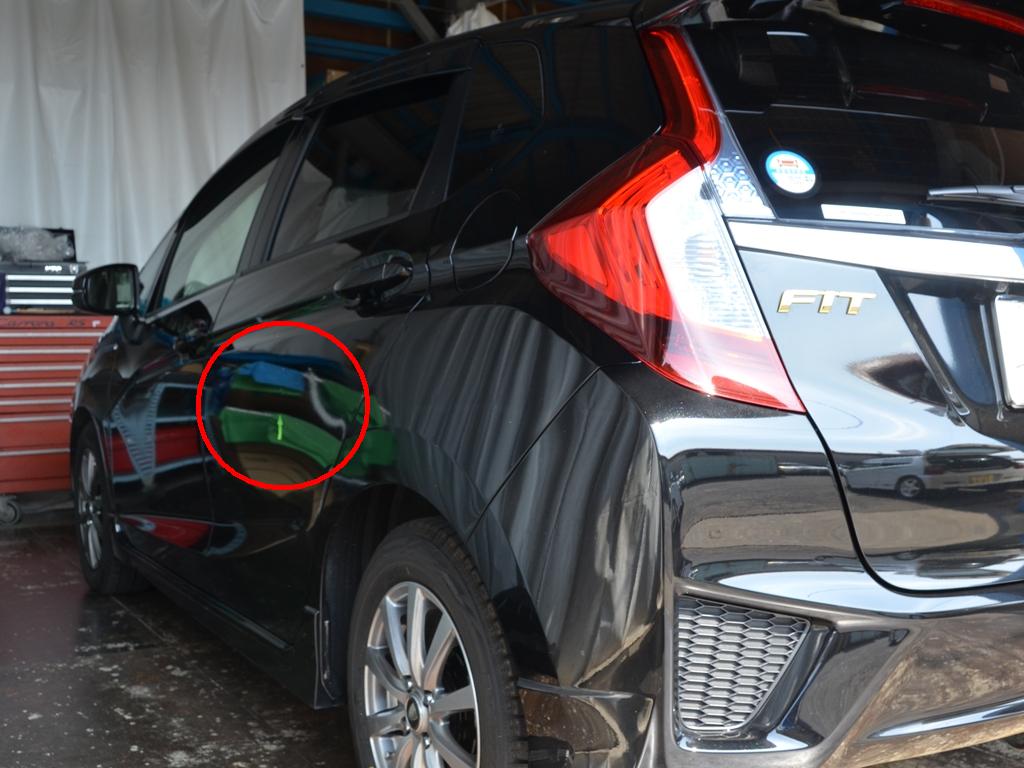 フィットドアのデントリペア