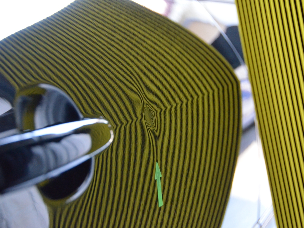 プジョー407　デントリペア前