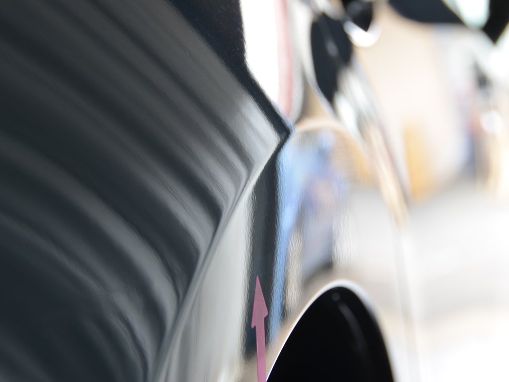 アテンザワゴン　リアフェンダー　デントリペア後