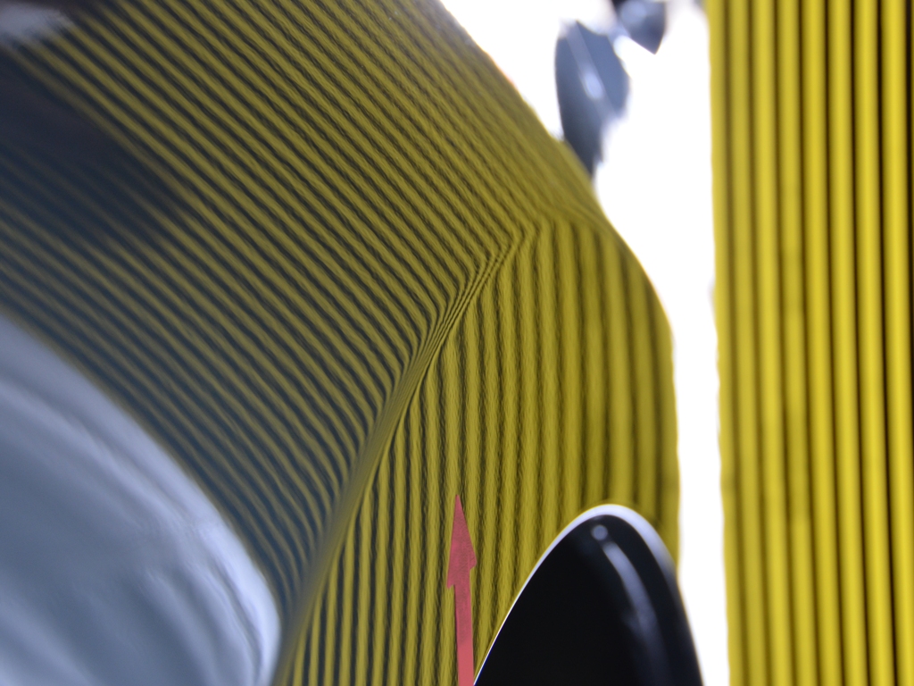 アテンザワゴン　リアフェンダー　デントリペア後