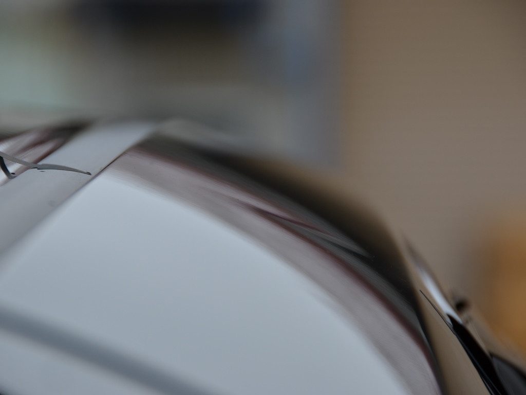 FIT3ハイブリッド・ピラーのデントリペア前