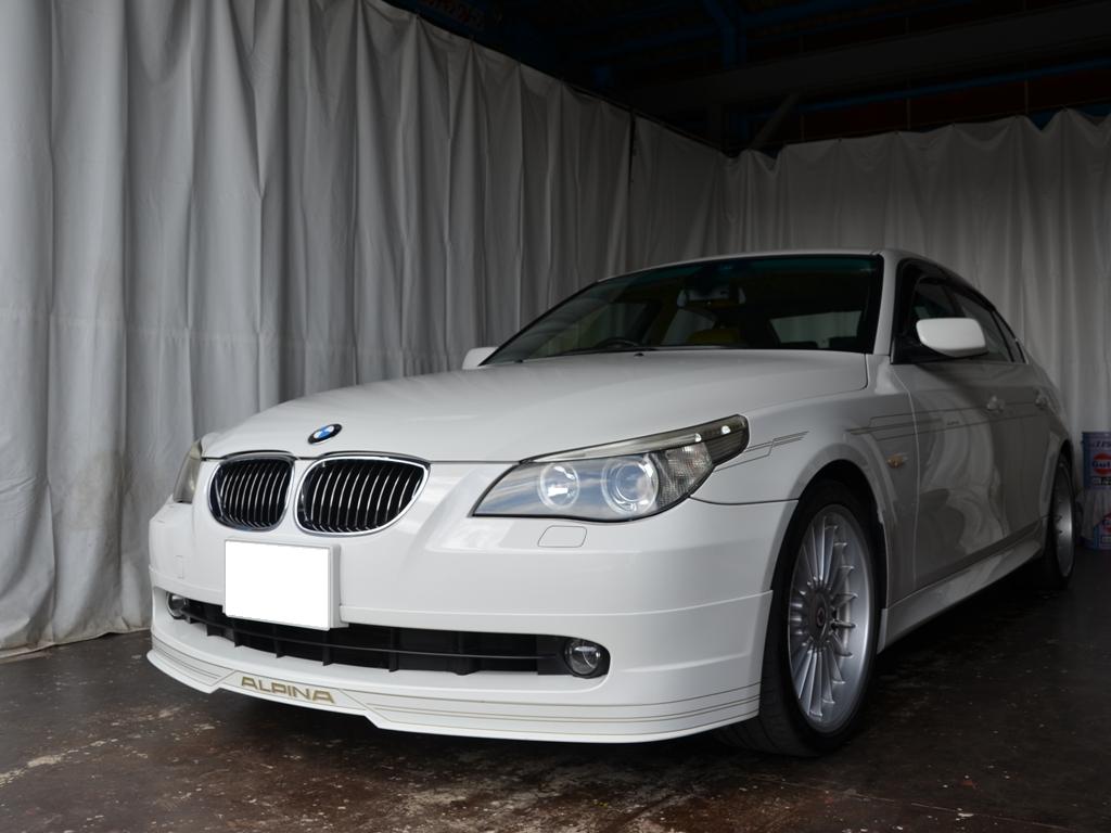 BMW ALPINA B5 リヤドア デントリペア