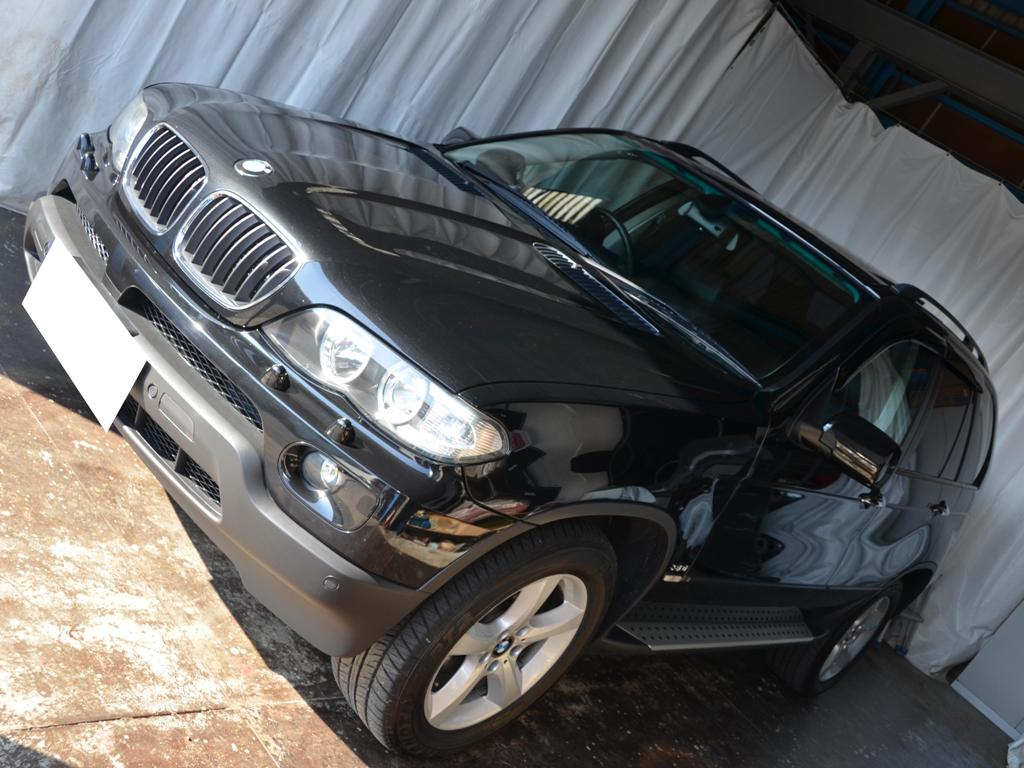 BMW X5 リヤドア デントリペア