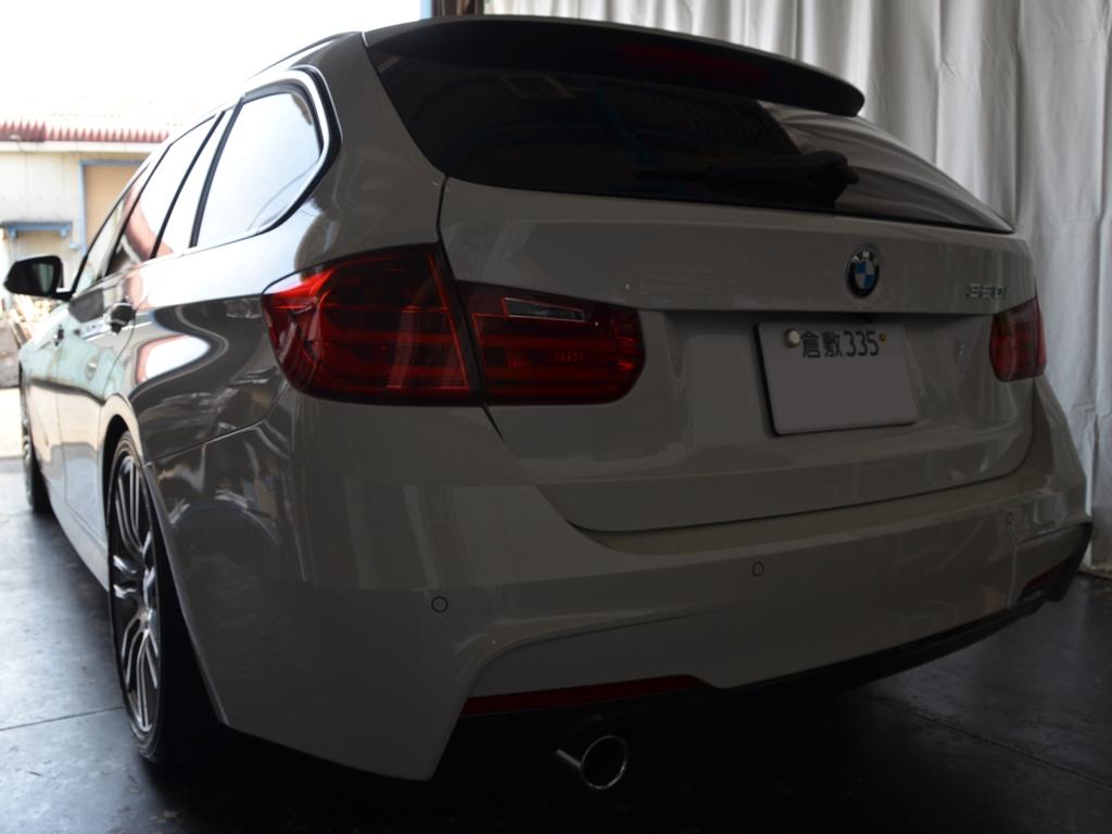 F31 320i リアフェンダーデントリペア