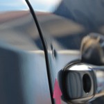 フォレスター ドアのへこみ修理前