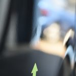 アルトワークス右フロントドアのデントリペア前