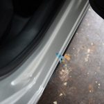 ゴルフGTI サイドステップ上面のデントリペア位置