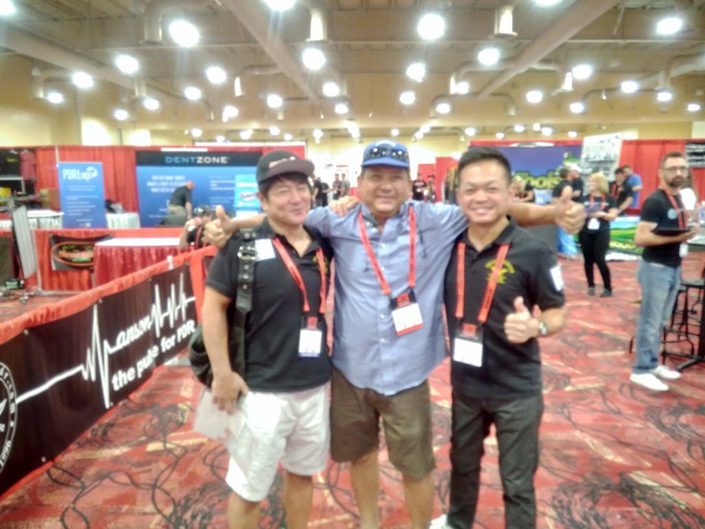 MTE Las Vegasで記念撮影