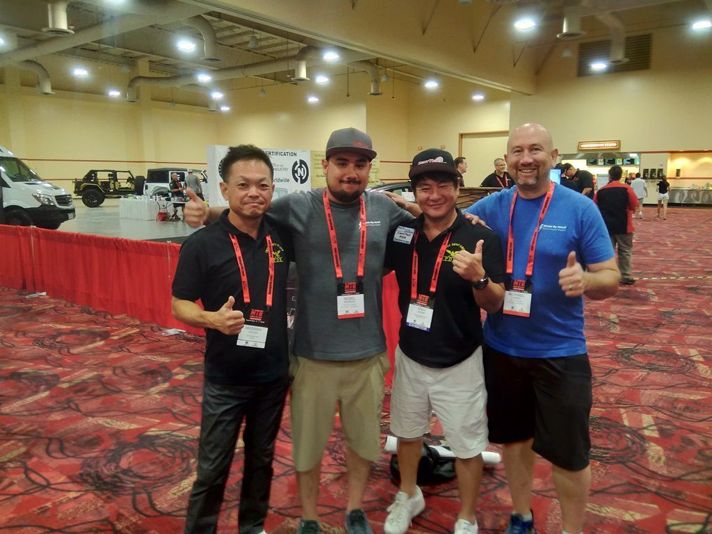MTE Las Vegasで記念撮影
