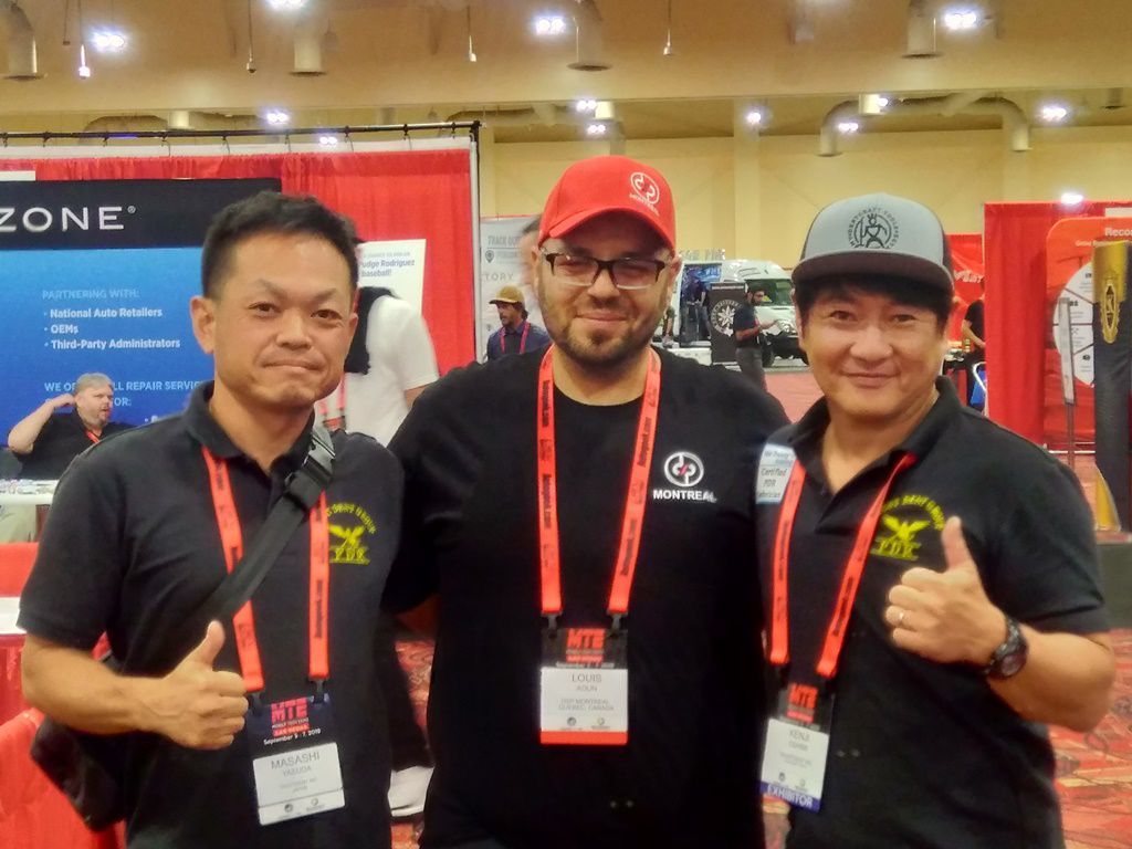 MTE Las Vegasで記念撮影