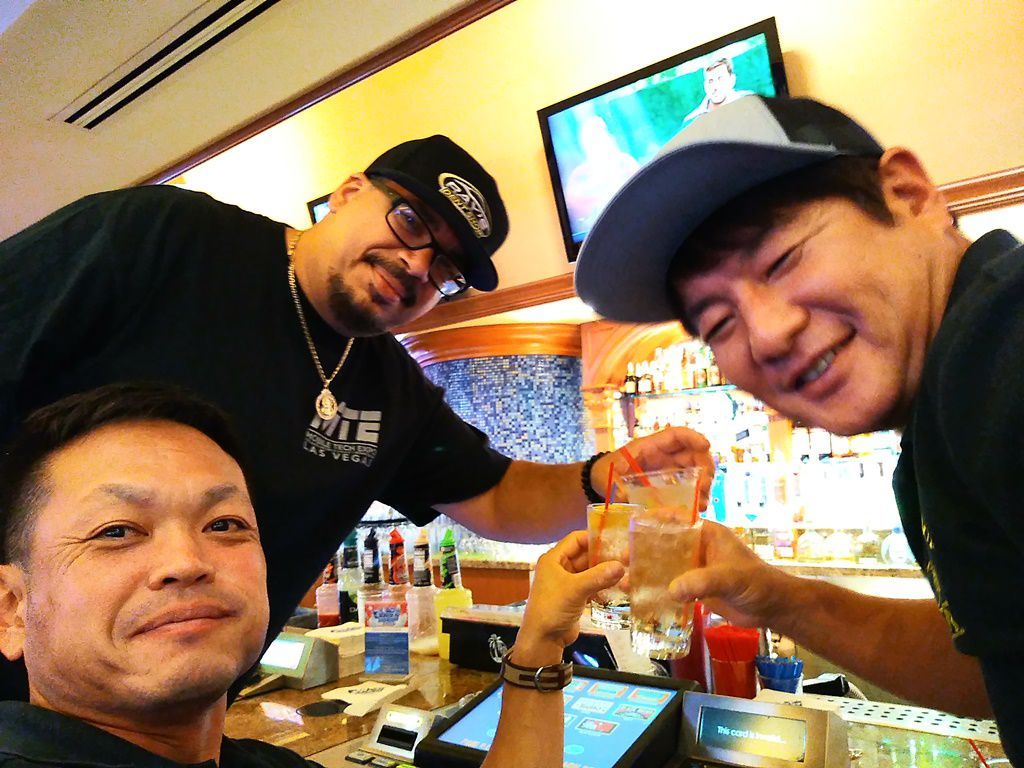 MTE Las Vegasで記念撮影