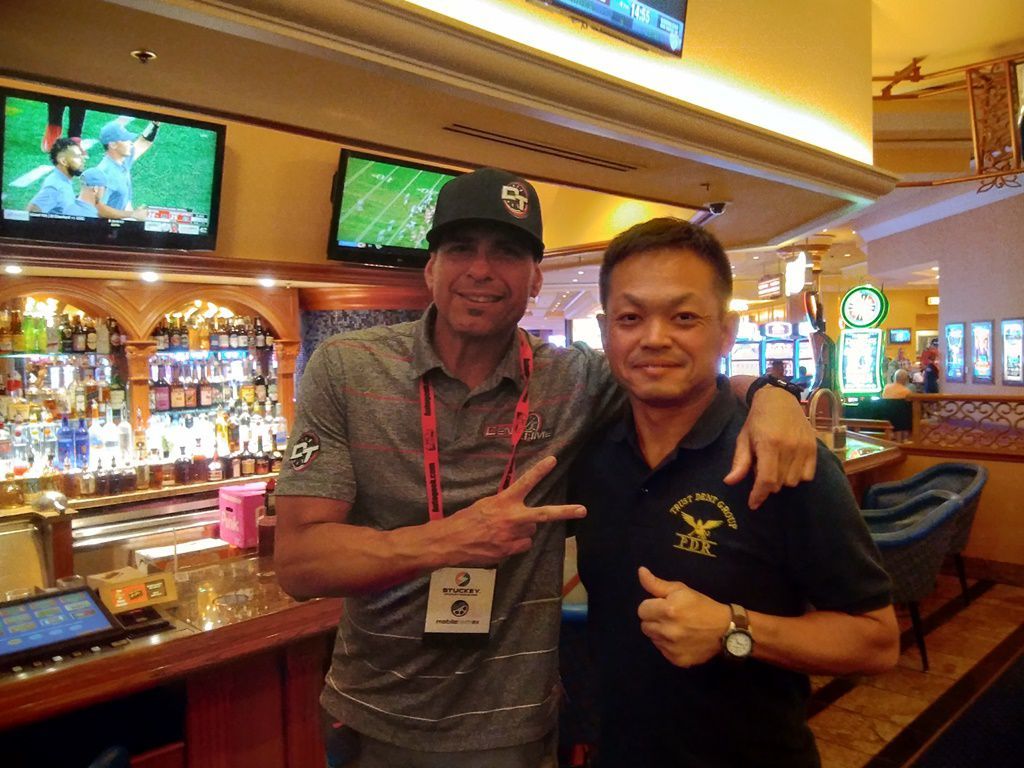 MTE Las Vegasで記念撮影
