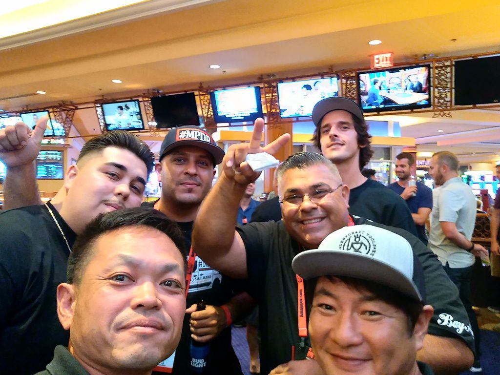 MTE Las Vegasで記念撮影