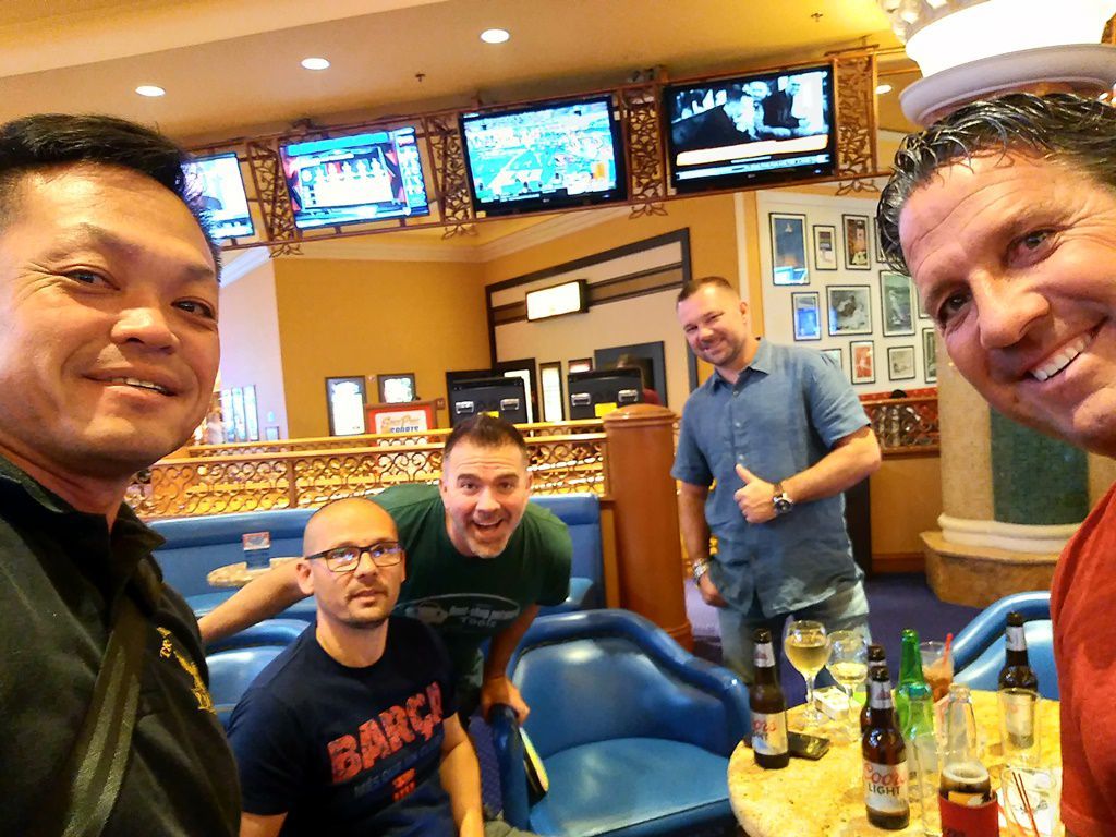 MTE Las Vegasで記念撮影