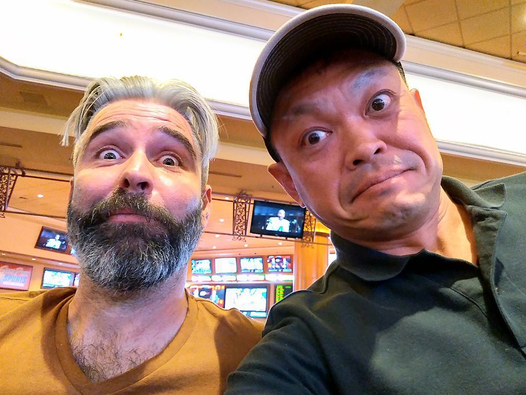 MTE Las Vegasで記念撮影