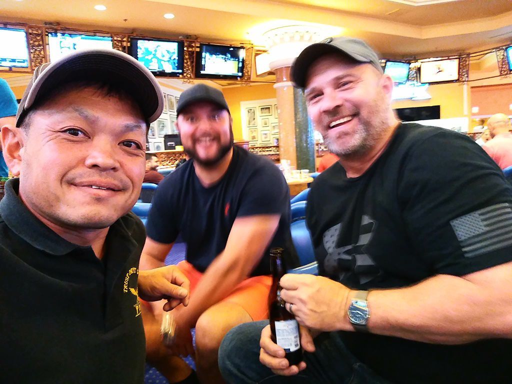 MTE Las Vegasで記念撮影