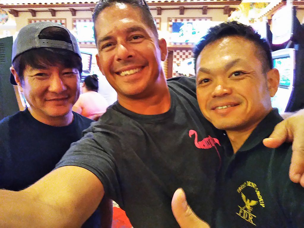 MTE Las Vegasで記念撮影
