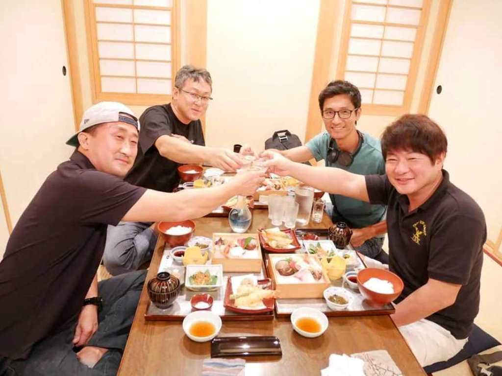 韓国のデントリペア技術者と会合