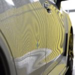 WRX 右リアドアのデントリペア