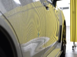 WRX 右リアドアのデントリペア