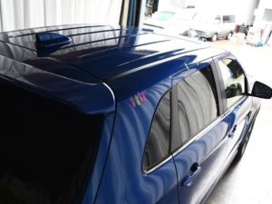 RVR 右ルーブサイド後方のデントリペア位置