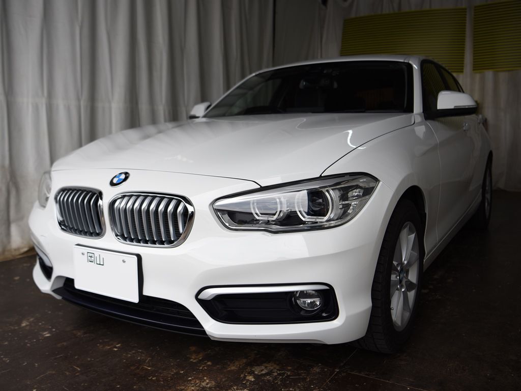 BMW F20 118dデントリペアのご依頼ご来店