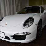 ポルシェ911-991型 デントリペアのご依頼ご来店