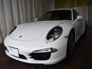 ポルシェ911-991型 デントリペアのご依頼ご来店