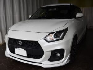 スズキ スイフト 左リアフェンダーアーチ前方のデントリペアのご依頼