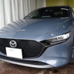 マツダ MAZDA3 左フロントドアのデントリペア