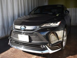 トヨタ ハリアー左ピラーのDIYデントリペアの再修理のご依頼ご来店