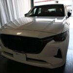 CX-60 ボンネットプレスラインのデントリペアのご依頼ご来店