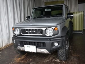 スズキ ジムニーシエラ ルーフデントリペアのご依頼ご来店 広島県福山市より　