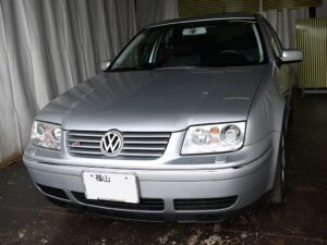 フォルクスワーゲンBORA デントリペアのご依頼ご来店 福山市より