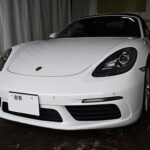 ポルシェ 718ボクスター デントリペアのご依頼ご来店
