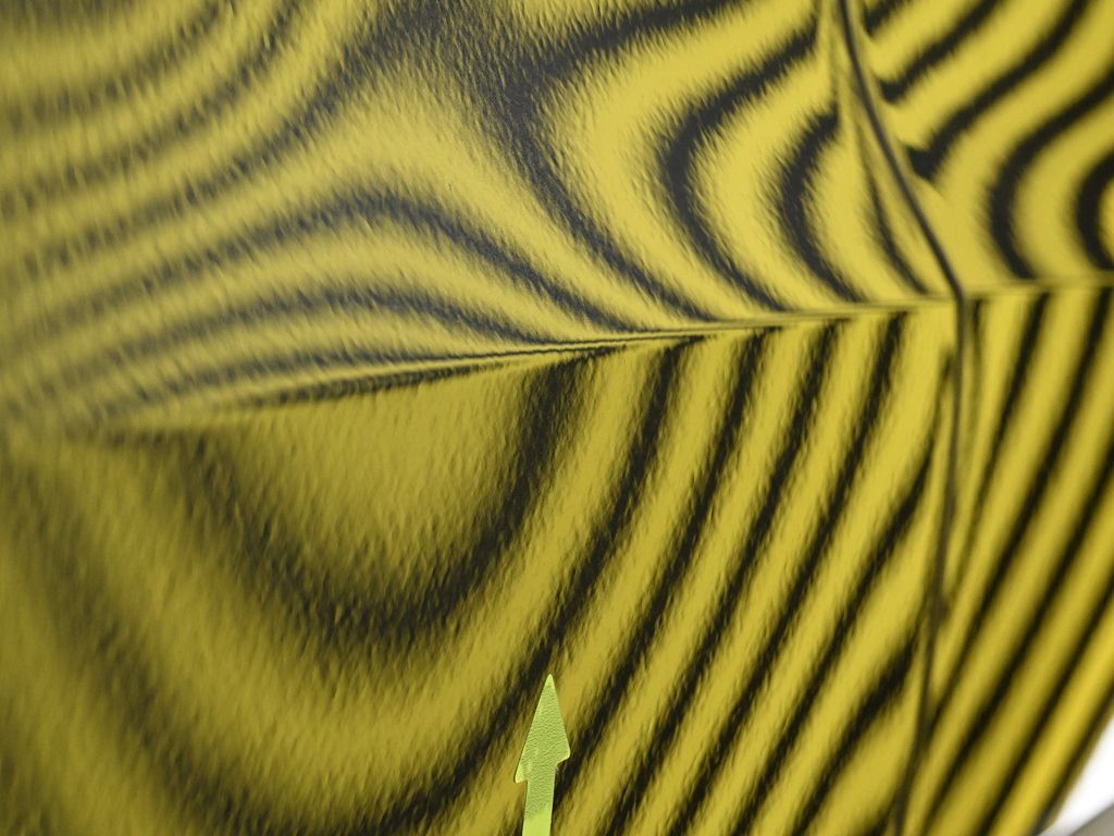 レクサスLBX 右リアドアのデントリペア後