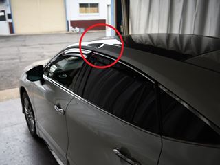 ハリアーピラーのデントリペア例