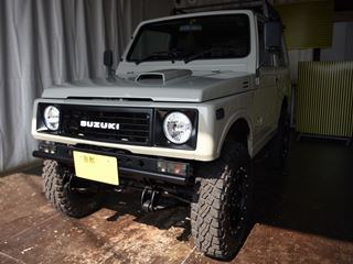 ジムニー 右リアフェンダーのDIYデントリペアの再修理例
