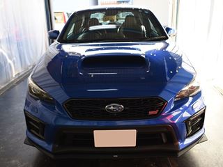 WRX雹害車のへこみ修理箇所を全体チェック