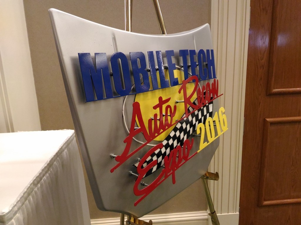 MTE2016会場モニュメント