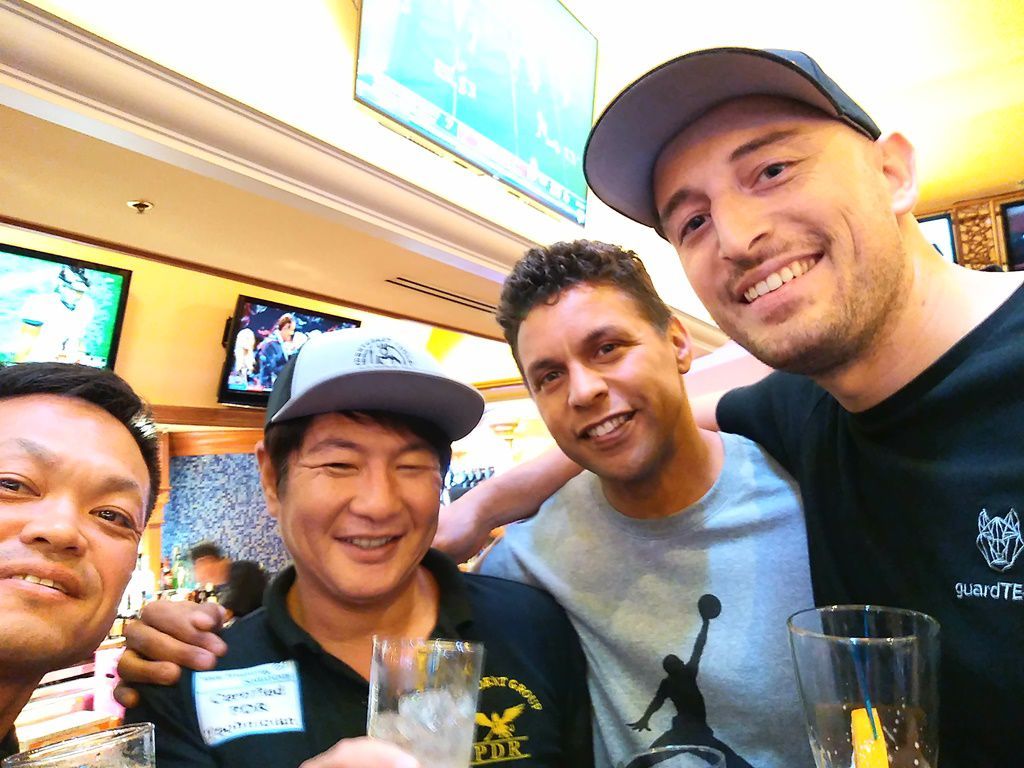 MTE Las Vegasで記念撮影