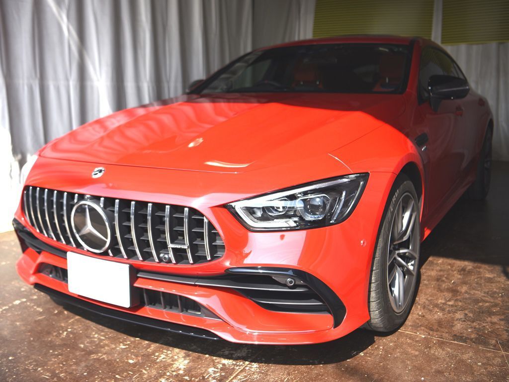 メルセデスAMG GT 4ドアクーペ デントリペアのご依頼ご来店